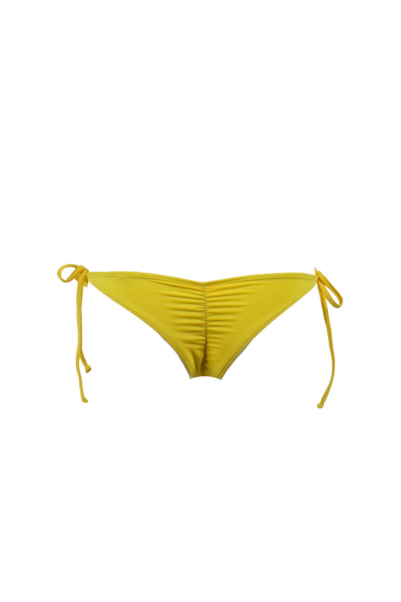 All The Time Sunshine // Brazilian Whale Tail Side Tie Scrunch Bottom